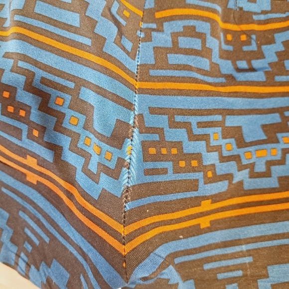 Jenni Kayne Aztec Print Silk Blend Shorts Size 0 - Picture 4 of 6